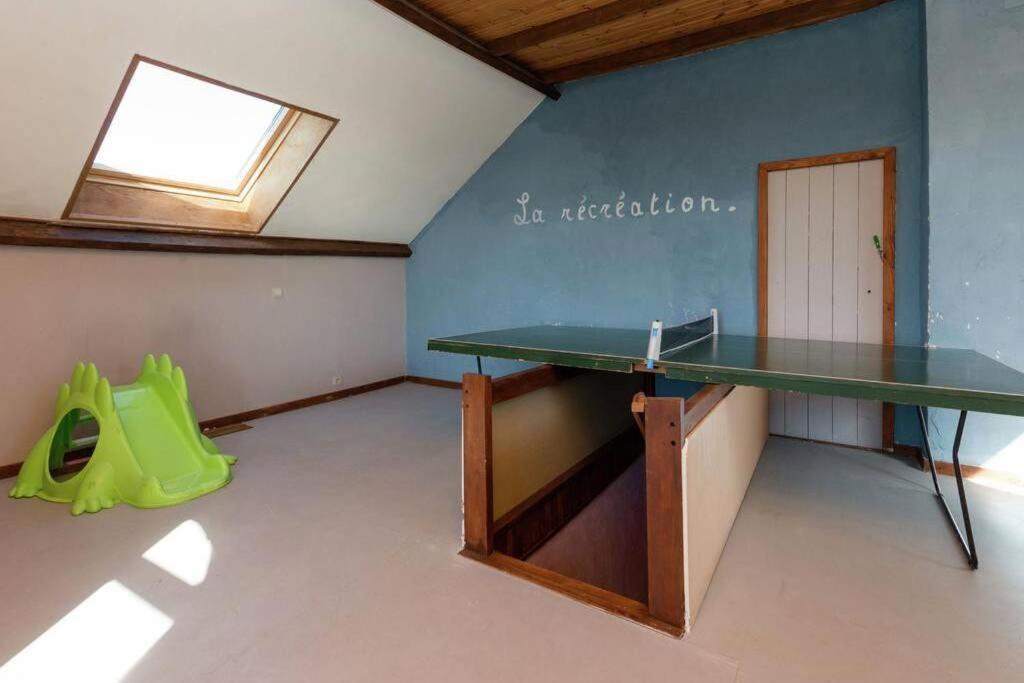 L'Ancienne Ecole D'Erpigny Villa Erezee Bagian luar foto